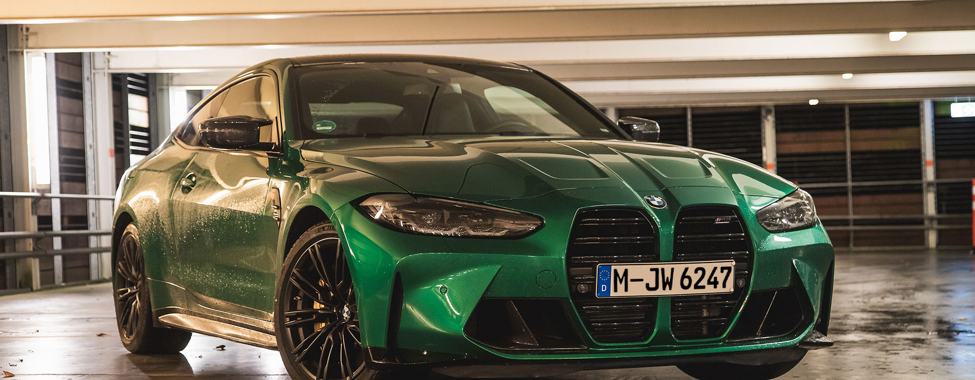 BMW 4, grün